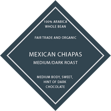 Mexican Chiapas FTO - Medium/Dark Roast