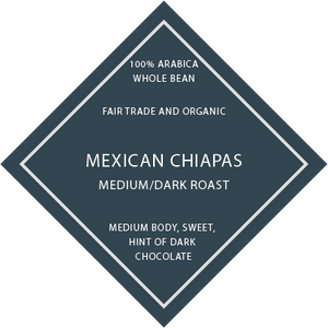 Mexican Chiapas FTO - Medium/Dark Roast