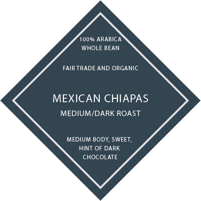 Mexican Chiapas FTO - Medium/Dark Roast
